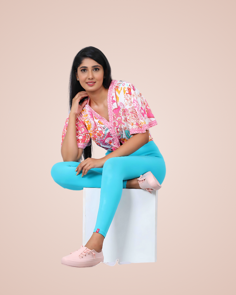 Women’s Ramar Blue 4-Way Stretch Ankle Pant