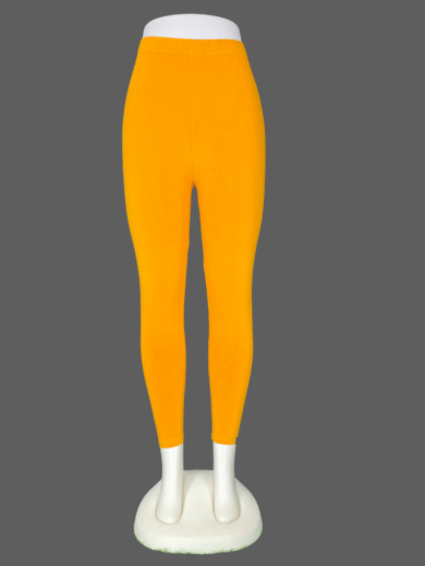 (08)#Mustard - Ankle Leggings