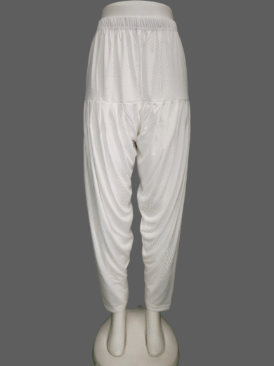 (10)#White - Patiyala Pant