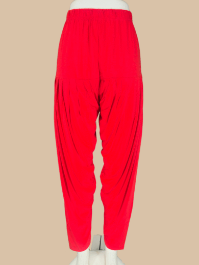 (11)#Red - Patiyala Pant