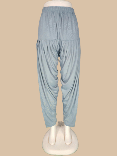 (14)#Lt. Grey - Patiyala Pant