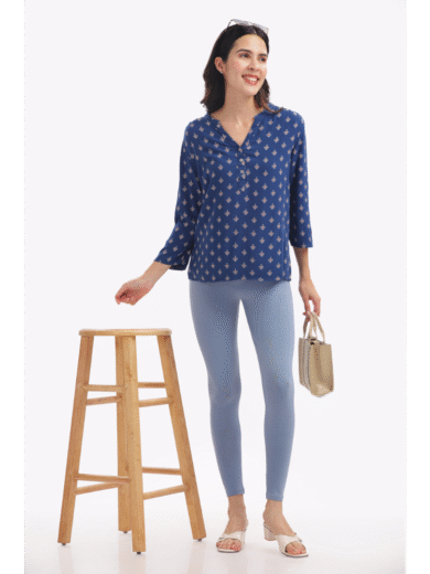 (14)#Lt. Grey – Ankle Leggings