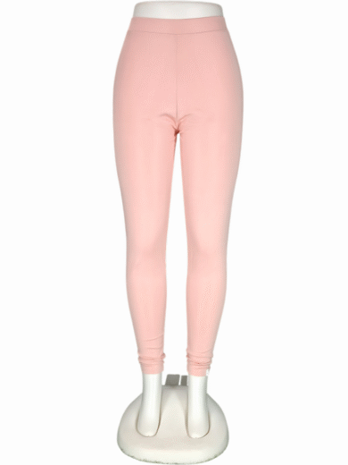 (08)#Rose Gold - Shimmer Leggings Pant