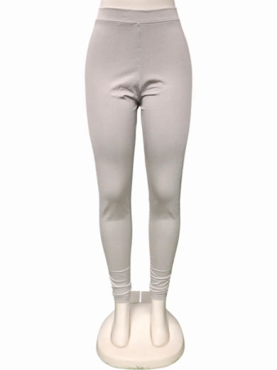(04)#Grey – Shimmer Leggings Pant