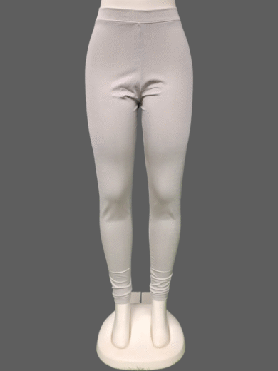 (04)#Grey – Shimmer Leggings Pant