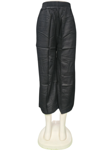 (26)#Black – Rayon Palazzo Pant