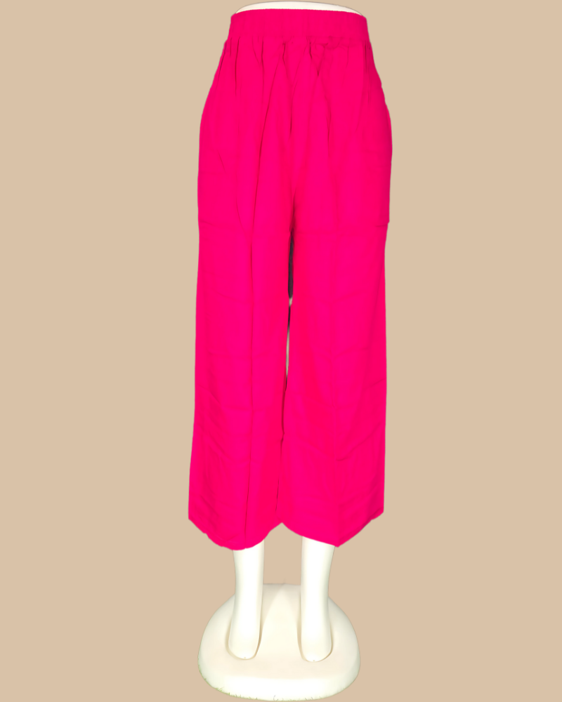 (01)#D.Rani – Rayon Palazzo Pant