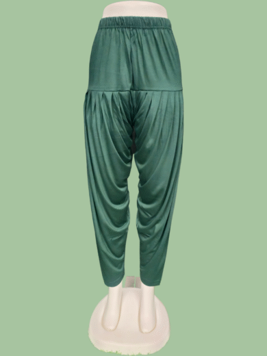 (37)#Bottle Green - Patiyala Pant