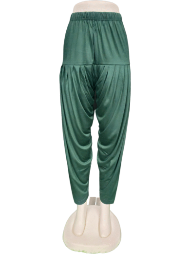 (37)#Bottle Green - Patiyala Pant