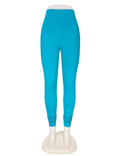 (09)#Ramar Blue - Churidar Leggings Pant