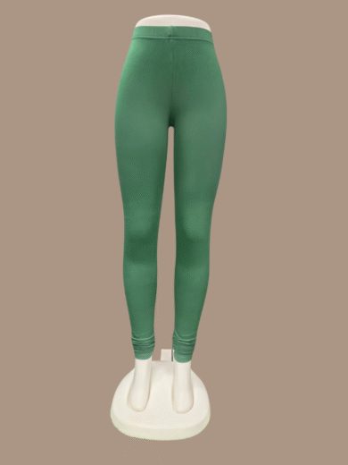 Bottle green Churidar Leggings Pant