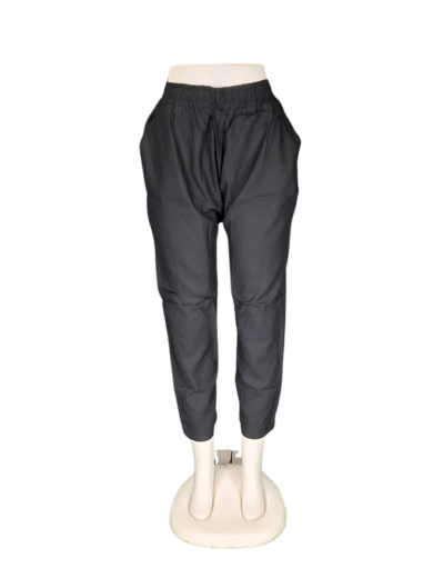 (26)#Black – Rayon Straight Pant