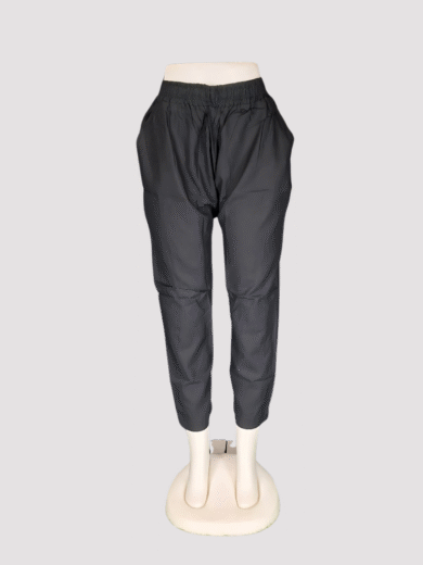 (26)#Black – Rayon Straight Pant
