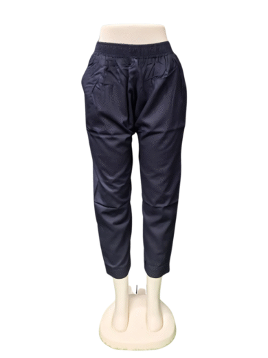 (24)#Navy – Rayon Straight Pant