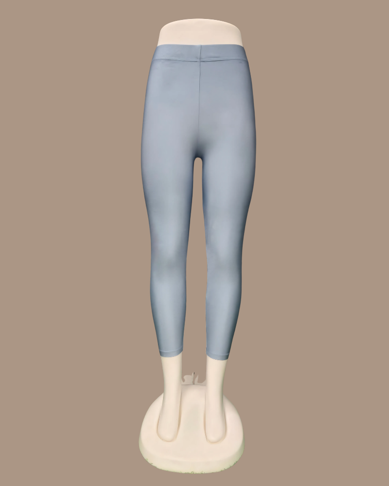 (04)#Grey – Shimmer-Ankle Pant