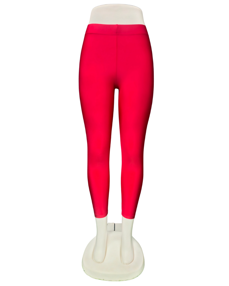 (05)#Red – Shimmer-Ankle Pant